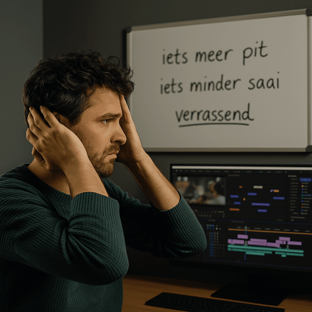 Constructieve feedback in postproductie: zo haal je meer uit je montageproces 1 | Jeroen Smolders Media feedback whiteboard | Jeroen Smolders Media