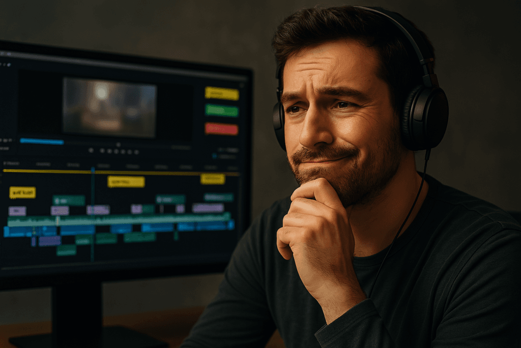 Feedback ontvangen in post-productie | video-editor